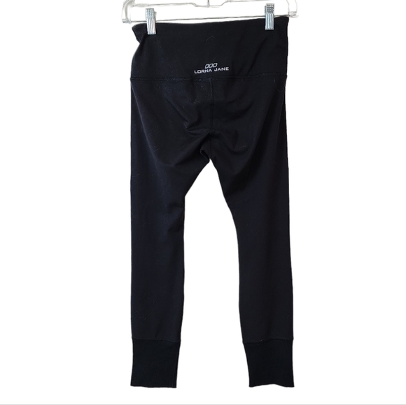 Lorna Jane Pants - Lorna Jane High Rise Black Jogger Leggings